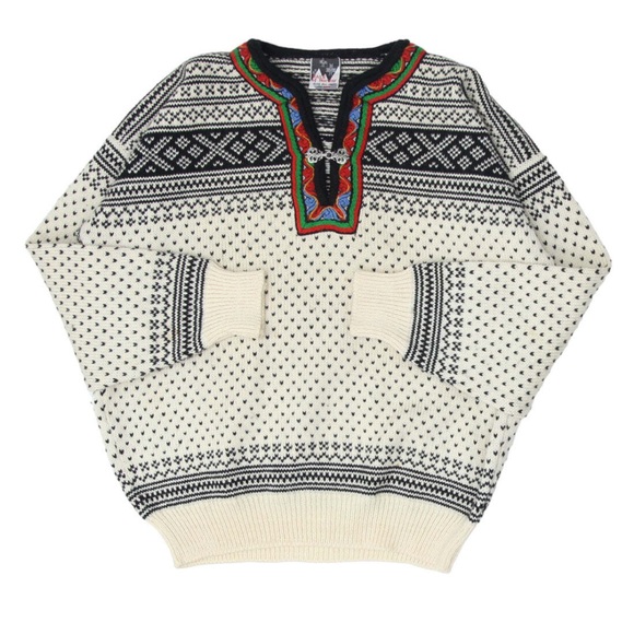 Dale Of Norway Setesdal Lusekofte Sweater 100% Norwegian Wool - Picture 5 of 12